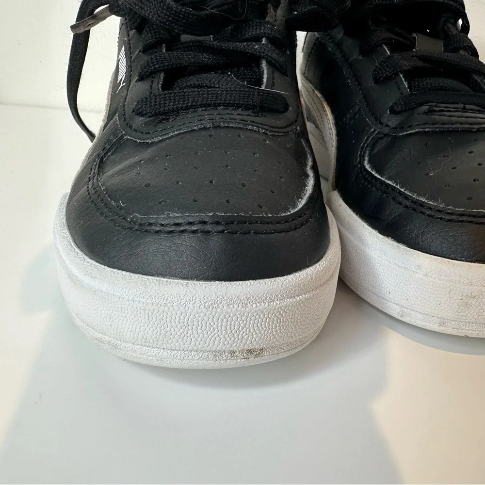 PUMA Unisex-Child Caven Sneaker, Black/White size 12C - Picture 15 of 16